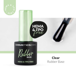 Baza kauczukowa Rubber Base przezroczysta - Clear 7ml