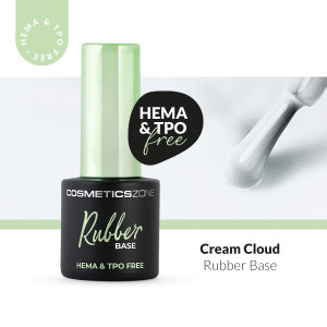 Baza kauczukowa Rubber Base mlecznobiała - Cream Cloud 7ml