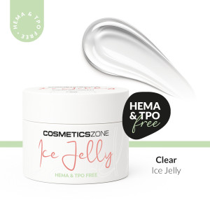Żel do przedłużania paznokci UV LED galaretka ICE JELLY przezroczysty – Clear 15ml