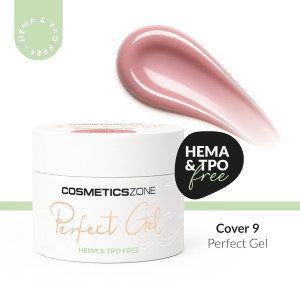 Żel do przedłużania paznokci karmelowy UV LED Perfect Gel Cover 9 - 5ml