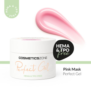 Żel do przedłużania paznokci UV LED Perfect Gel mlecznoróżowy - Pink Mask 5ml