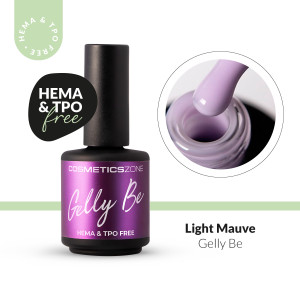 Baza żelowa do przedłużania Gelly BE jasnofioletowa - Light Mauve 15ml