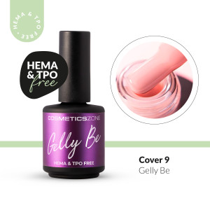 Baza żelowa do przedłużania Gelly BE brzoskwiniowa - Cover 9 - 15ml