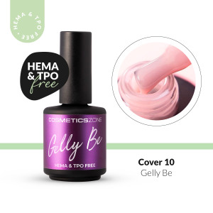 Baza żelowa do przedłużania Gelly BE brzoskwiniowa - Cover 10 - 15ml