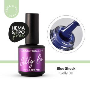 Baza żelowa do przedłużania Gelly BE błękit królewski - Blue Shock 15ml