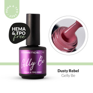 Baza żelowa do przedłużania Gelly BE brudny róż - Dusty Rebel 15ml