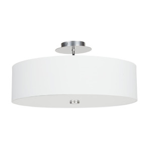 Plafon VIVIANE WHITE, biała lampa sufitowa