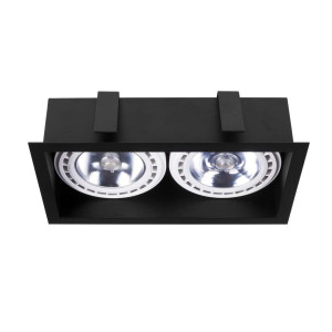 Czarna Lampa Wpuszczana W Sufit Mod Black Ii 9416