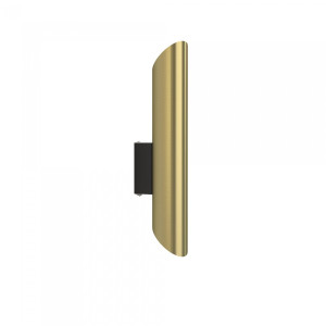 Kinkiet Eye Wall Cut Solid Brass Tuba Spot Lampa ścienna