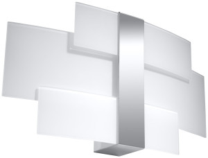 Nowoczesny Design Kinkiet Celia Lampa ścienna Szkło