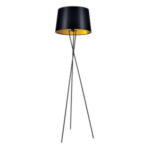 Lampa podłogowa REMI GOLD czarno-złota