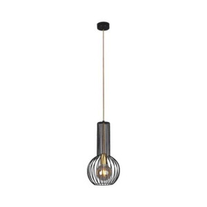 Lampa wisząca ARVI BLACK 1 czarno/złota