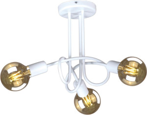Lampa sufitowa DEZE 3 biała