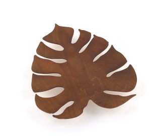 Monstera Wood Orzech Kinkiet 3 Pł