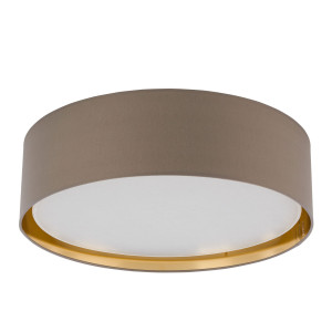 BILBAO BEIGE/GOLD LAMPA SUFITOWA 60 cm BRĄZ/BEŻ/ZŁOTO