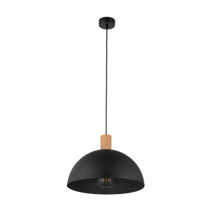 Oslo Black Lampa Wisząca 1 Pł