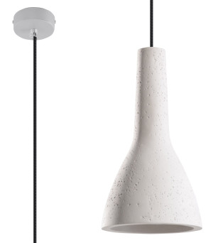 Lampa Wisząca Betonowa Empoli