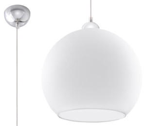 Lampa Wisząca Ball Biała