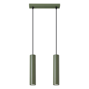 Lampa Wisząca Lagos 2 Zielona Oliwka