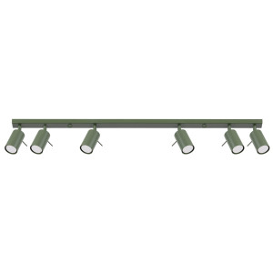 Plafon Ring 6l Zielony Oliwkowy