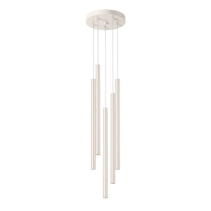 Lampa Wisząca Pastelo 5p Beżowa