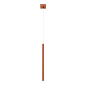 Lampa Wisząca Pastelo 1 Ochra Czerwona