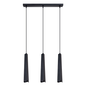 Lampa Wisząca Prysm 3l Czarna