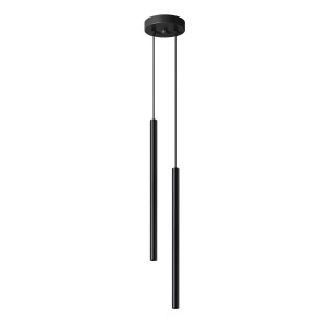 Lampa wisząca PASTELO 2 czarna tuba
