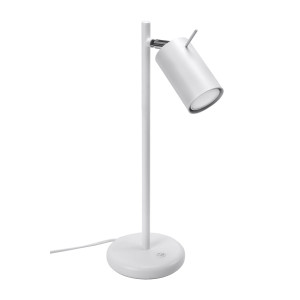 Lampa Biurkowa Ring Biała
