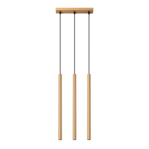 Lampa Wisząca Pastelo 3l Złota