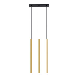 Lampa Wisząca Pastelo 3l Złoty Połysk