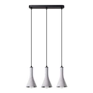 Lampa Wisząca Rea 3l Beton