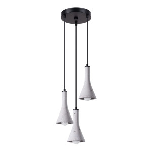 Lampa Wisząca Rea 3p Beton