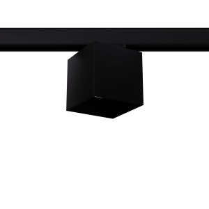 Plafon Quad Czarny Gu10