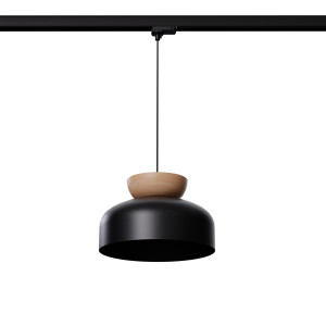 Lampa Wisząca Marion Czarna E27