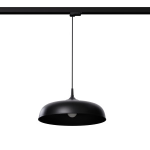 Lampa Wisząca Gina Czarna E27