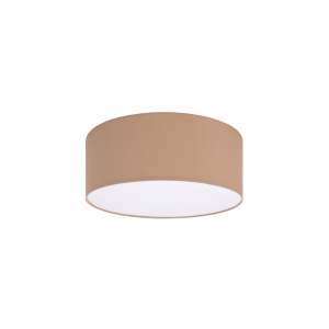 Beżowy Plafon Dalpi Tondo 30 Cm – Praktyczna Lampa Przysufitowa 1xe27, Uniwersalne Oświetlenie Do Domu
