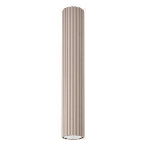 Plafon Karbon 40 Taupe – Czteropunktowy Plafon Sufitowy Gu10 W Odcieniu Taupe Do Salonu I Jadalni