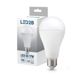 Żarówka LED GS 17W E27 6500K LED2B Neutralna Biała