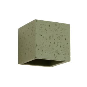 Kinkiet QUAD beton zielona oliwka