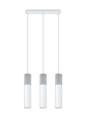 Lampa Wisząca Borgio 3 Biały