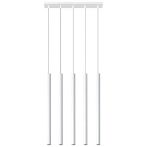 Lampa Wisząca Pastelo 5 Biała
