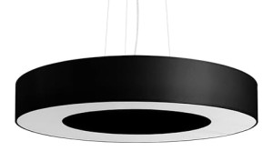 żyrandol Saturno Slim 50 Czarny