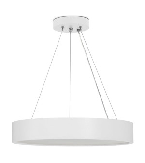 Katia 475 biała wisząca lampa drewniana