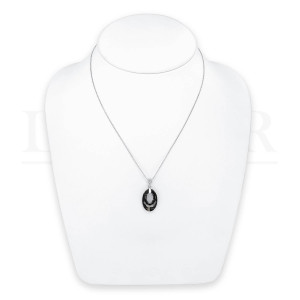 Naszyjnik elipsa Swarovski