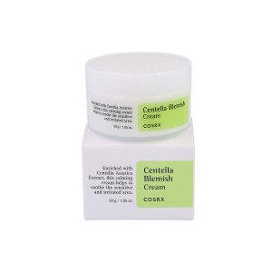 COSRX - Centella Blemish Cream, 30ml - krem do twarzy z wąkrotą azjatycką