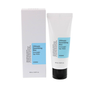 COSRX - Ultimate Nourishing Rice Overnight Spa Mask, 60ml - całonocna maska nawilżająca