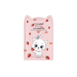 SERSANLOVE - Strawberry Foot Mask, 36g - Nawilżająco-odżywcza maseczka do stóp KITTI