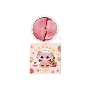 SERSANLOVE - Strawberry Doxorubicin Eye Mask, 60szt. - Hydrożelowe płatki pod oczy