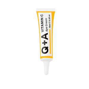 Q+A - Vitamin C Eye Cream, 15ml - rozświetlający krem pod oczy z witaminą C